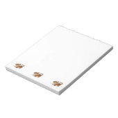 Tijger ontwerp notitieblok (Linkerzijde)