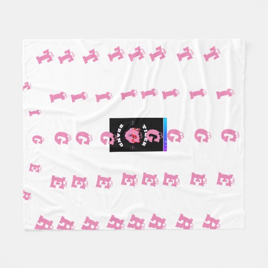 TIJGER 🐯 ONTWERPEN IN FLEES DEKEN (Voorkant (Horizontaal))