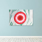 Tijger Oog Marmerend Canvas Art No4 Afdruk (Insitu (Houten vloer))