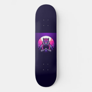 Tijger op de berg persoonlijk skateboard