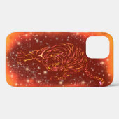 Tijger op de Sterrennacht van de melkweg Case-Mate iPhone Case (Achterkant (horizontaal))