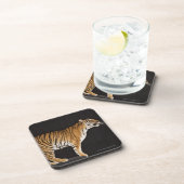 Tijger op het platform drankjes onderzetter (Rechterzijde)