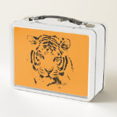 Tijger op Oranje (Achterkant)