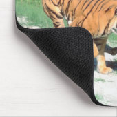 Tijger op pad muismat (Hoek)