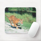 Tijger op pad muismat (Met muis)