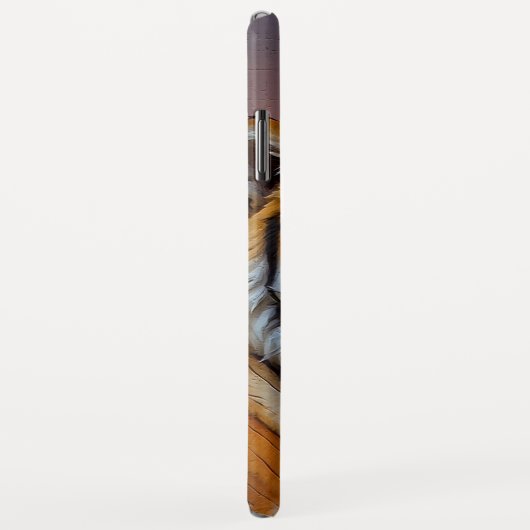 Tijger op zonsondergang Case-Mate iPhone case (Achterkant/rechts)