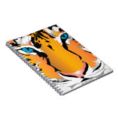 TIJGER-ORANJE NOTITIEBOEK (Rechterzijde)