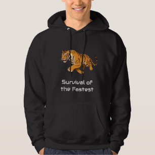 Tijger – Overleven van de Snelsten Hoodie