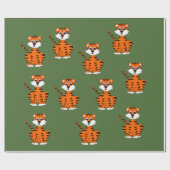 Tijger papier voor verpakkingsdoeleinden (Vlak)