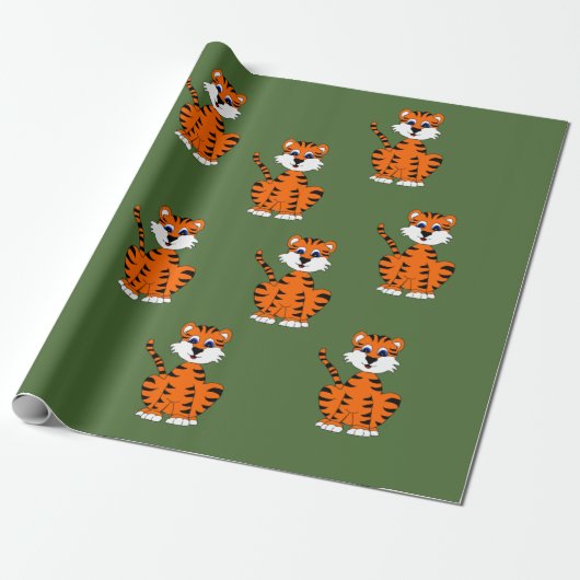 Tijger papier voor verpakkingsdoeleinden (Uitgerold)