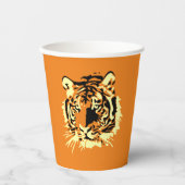 tijger papieren bekers (Voorkant)