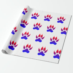 Tijger Paws inpakpapier