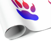 Tijger Paws inpakpapier (Rol Hoek)