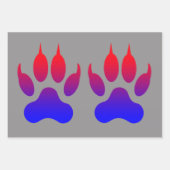 Tijger Paws inpakpapier (Voorkant)