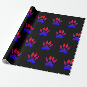 Tijger Paws inpakpapier