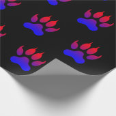 Tijger Paws inpakpapier (Hoek)