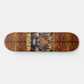 tijger persoonlijk skateboard (Horizontaal)