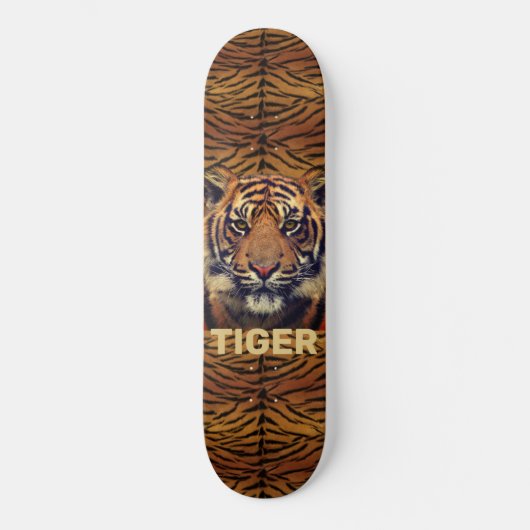 tijger persoonlijk skateboard (Voorkant)