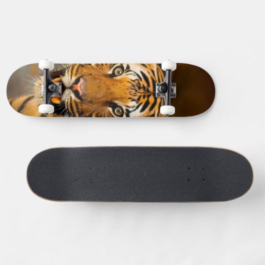 tijger persoonlijk skateboard (Horizontaal)