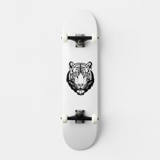 tijger persoonlijk skateboard (Voorkant)