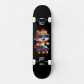 tijger persoonlijk skateboard (Voorkant)