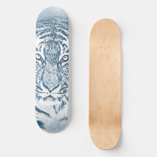 tijger persoonlijk skateboard (Voorkant)