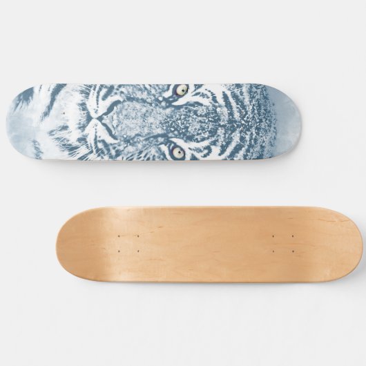tijger persoonlijk skateboard (Horizontaal)
