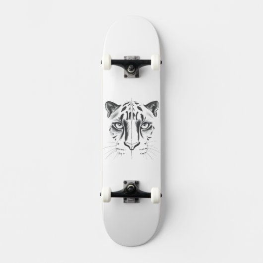 Tijger Persoonlijk Skateboard (Voorkant)
