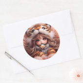 Tijger Pet Doll Sticker (Envelop)