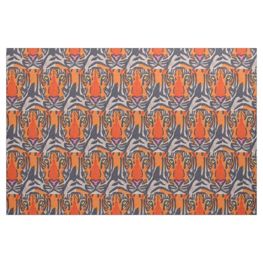 Tijger - Pima Katoenen Stof (Fat Quarter)