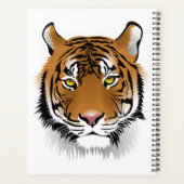 tijger planner (Achterkant)