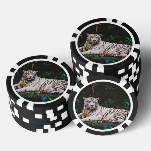 tijger poker chips (Opstapeling)
