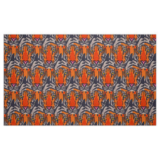 Tijger - Polyester Weefselstof Stof