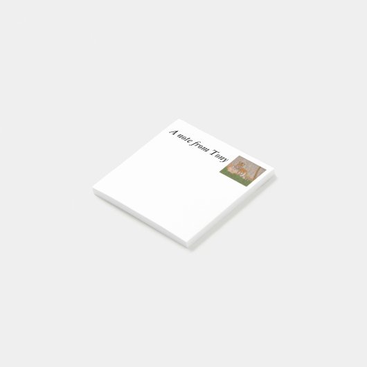 tijger post-it® notes (Schuin)