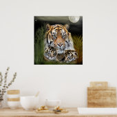tijger poster (Keuken)