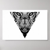 tijger poster (Voorkant)