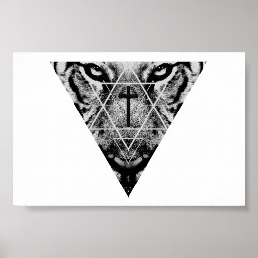 tijger poster (Voorkant)