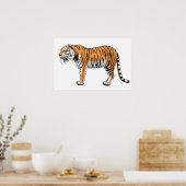 Tijger Poster (Keuken)