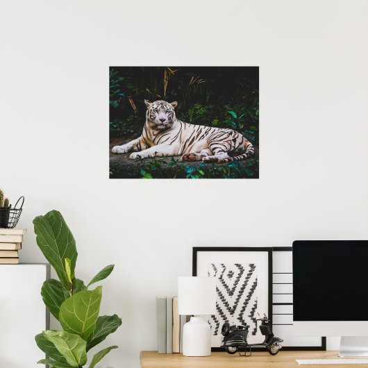 tijger poster (Thuiskantoor)