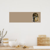 tijger poster (Keuken)
