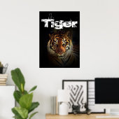 tijger poster (Thuiskantoor)