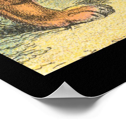 tijger poster (Hoek)