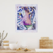 tijger poster (Keuken)