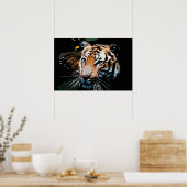 Tijger Poster Print - Pop Art Posters (Keuken)