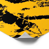 Tijger Poster Print - Pop Art Stijl Tijgers Poster (Hoek)