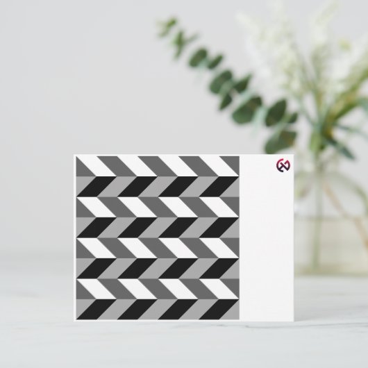 Tijger-postkaart Briefkaart (Staand voorkant)