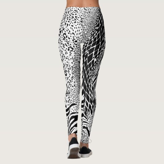 Tijger Prints Leggings (Achterkant)