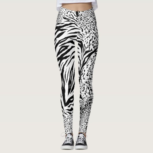 Tijger Prints Leggings (Voorkant)