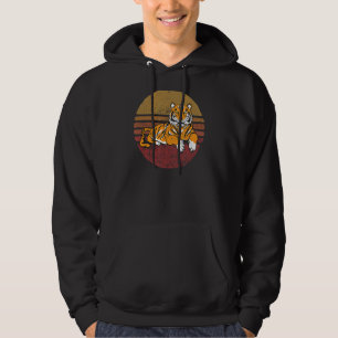 tijger retro stijl tijger hoodie
