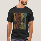 Tijger Retro Tijger Shirt Vrouwen Mannen Kinder (Voorkant)